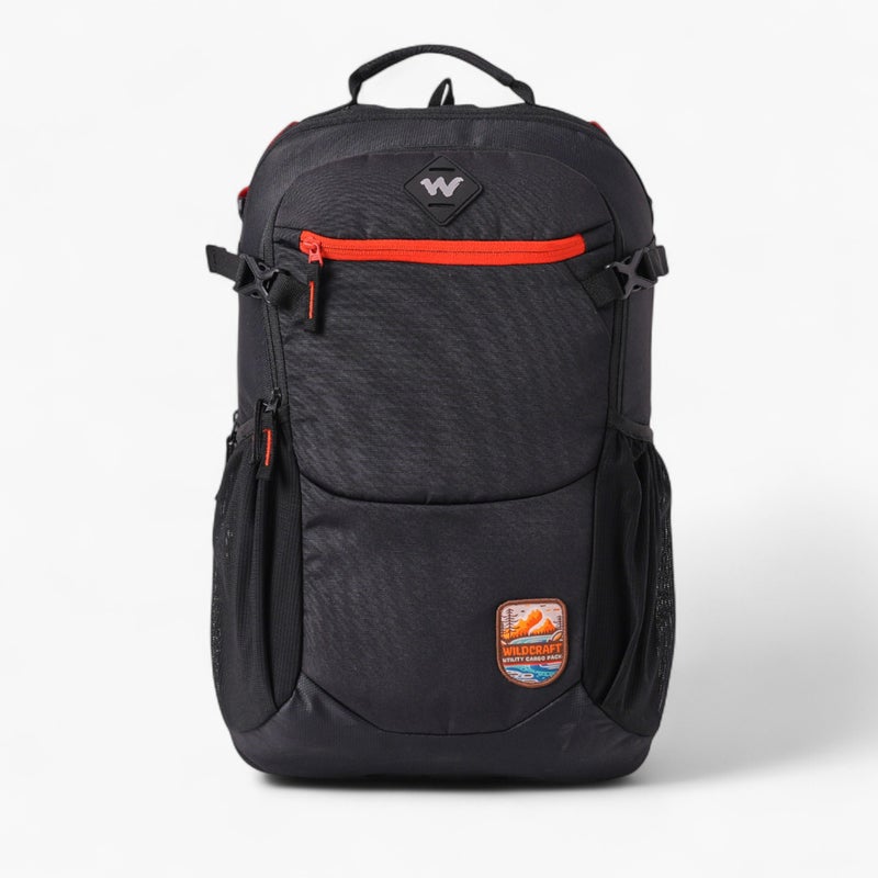 WILDCRAFT حقيبة ظهر سوداء من وايلدكرافت للأولاد - Image 1